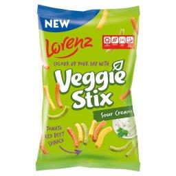 Veggie Stix Chrupki ziemniaczane o smaku kwaśnej śmi...