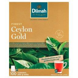 Ceylon Gold Cejlońska czarna herbata 200 g (100 x 2 ...