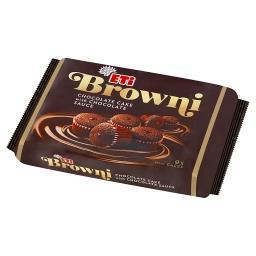 Browni Babeczki z czekoladą i nadzieniem czekoladowy...