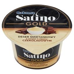 Satino Gold Deser śmietankowy z sosem o smaku czekoladowym 135 g