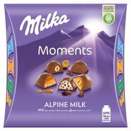 Moments Mieszanka czekoladek mlecznych Mix 169 g (19 sztuk)