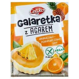 Galaretka z agarem ananasowo-pomarańczowy smak 45 g