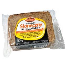 Chleb żytni słoneczny pełnoziarnisty z dodatkiem płatków owsianych 400 g