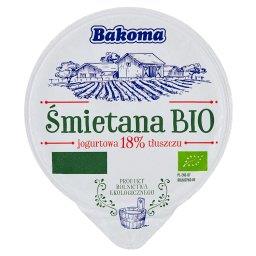 Śmietana Bio jogurtowa 18% 180 g