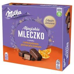 Alpejskie Mleczko Pianka o smaku czekoladowo-pomarań...