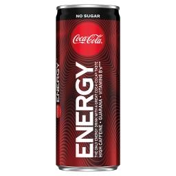 Energy No Sugar Napój gazowany energetyzujący