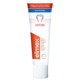 Elmex Przeciw Próchnicy Whitening delikatnie wybielająca pasta do zębów z aminofluorkiem 75 ml
