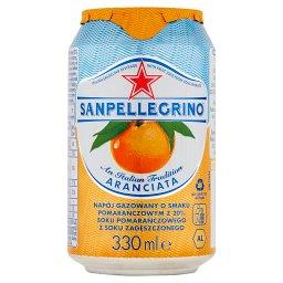 Aranciata Napój gazowany o smaku pomarańczowym 330 ml