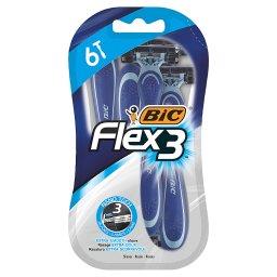 Flex 3 3-ostrzowa maszynka do golenia 6 sztuk