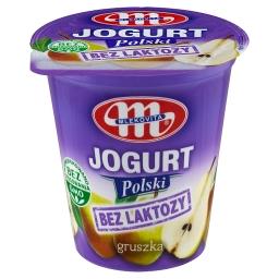 Jogurt Polski bez laktozy gruszka 150 g