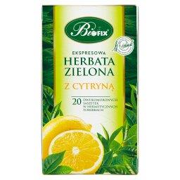 Herbata zielona ekspresowa z cytryną 40 g (20 x 2 g)