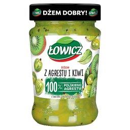 Dżem z agrestu i kiwi o obniżonej zawartości cukrów ...