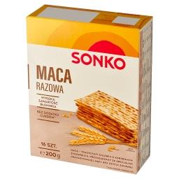 Maca razowa 200 g (16 sztuk)