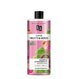 Super Fruits&Herbs szampon wzmacniający włosy suche i łamliwe opuncja&amarantus 500 ml