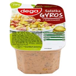 Dega Sałatka gyros z kurczakiem 250 g