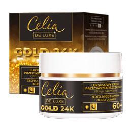 Celia Gold 24k Luksusowy krem przeciwzmarszczkowy 60+ 50 ml