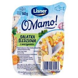 O Mamo! Sałatka śledziowa z warzywami 140 g