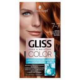 Gliss Color Farba do włosów ciemny miedziany blond 7-7