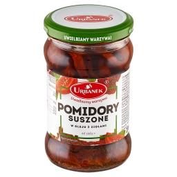 Pomidory suszone w oleju z ziołami 270 g