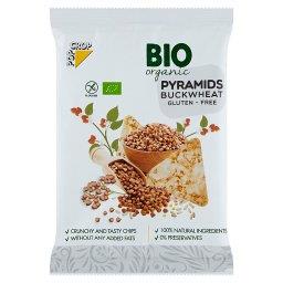 Bio Piramidki gryczane Ekologiczne chipsy wielozbożowe bezglutenowe 25 g