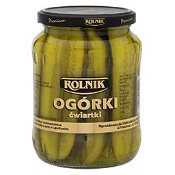 Ogórki ćwiartki 720 ml