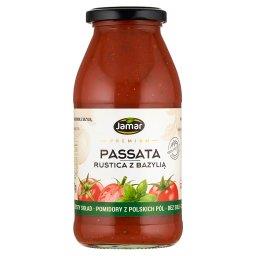 Premium Passata rustica z bazylią 490 g