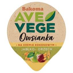 Ave Vege Owsianka na kremie kokosowym jabłko-orzech ...