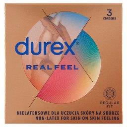 Real Feel Wyrób medyczny prezerwatywy nielateksowe 3 sztuki