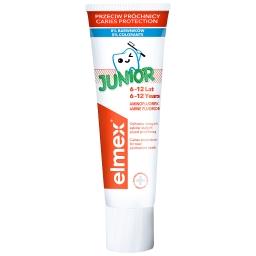 Elmex Junior Pasta do zębów dla dzieci 6-12 lat przeciw próchnicy z aminofluorkiem 75 ml