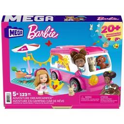 Mega Barbie Wymarzony kamper Zestaw klocków + 2 figu...