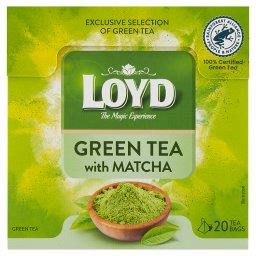 Herbata zielona sencha liściasta z dodatkiem herbaty zielonej matcha 30 g (20 x 1,5 g)