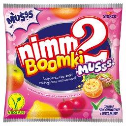 Boomki Musss Rozpuszczalne cukierki owocowe wzbogacone witaminami 90 g
