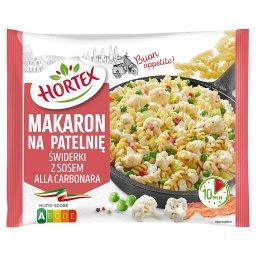 Makaron na patelnię świderki z sosem alla carbonara ...