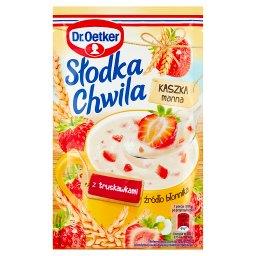 Słodka Chwila Kaszka manna z truskawkami 47,5 g