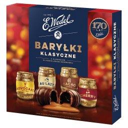 Baryłki klasyczne z alkoholem w czekoladzie deserowe...