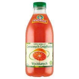 100 % sok z czerwonych grejpfrutów wyciskanych 1 l