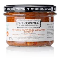 Autorski paprykarz Wekowni - pikantny 170 g