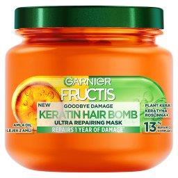 Fructis Goodbaye Damage Keratin Hair Bomb Odbudowująca maska do włosów 320 ml