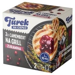 Na ciepło Camembert na grill żurawina 230 g (2 x 100 g + 30 g)