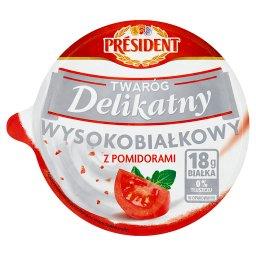 Twaróg delikatny wysokobiałkowy z pomidorami 200 g