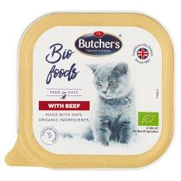 Bio Foods Karma dla dorosłych kotów pasztet z wołowi...