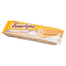 Klasyczne wafle o smaku śmietankowym 180 g