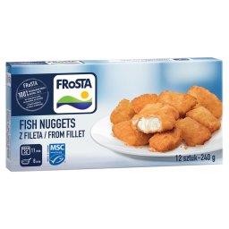 Fish Nuggets Mini porcje z filetów rybnych w chrupiącej panierce 240 g (12 sztuk)