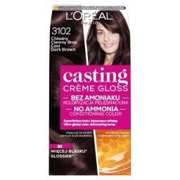Casting Crème Gloss Farba do włosów 3102 chłodny ciemny brąz