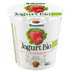 Jogurt Bio z truskawkami 140 g