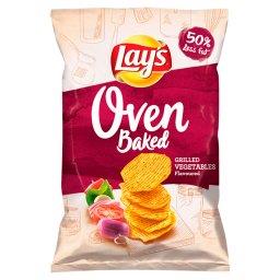 Oven Baked Pieczone formowane chipsy ziemniaczane o smaku grillowanych warzyw 125 g