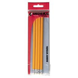 Ołówek z gumką HB 4 szt.