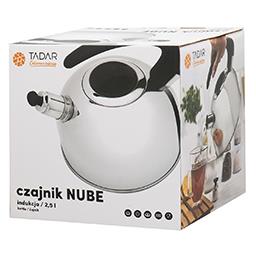 Czajnik ze stali nierdzewnej Nube 2,5 l indukcja sre...