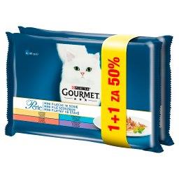 Perle Karma dla kotów kolekcja mini filecików w sosie 680 g (8 x 48 g)