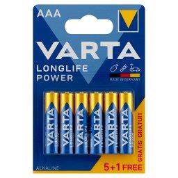 Longlife Power AAA MN2400 1.5 V Bateria alkaliczna 6 sztuk